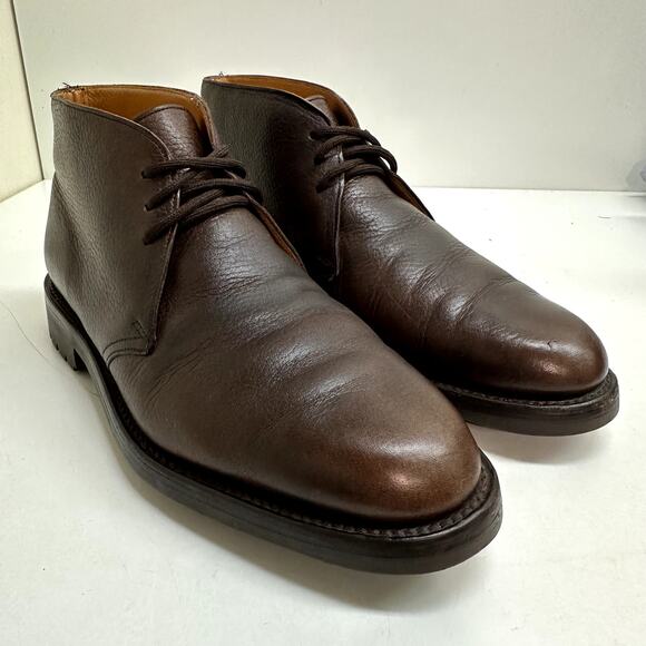 EXCELLENT Grenson x Barney\'s New York Brown Leather Chukka Boot Men\'s US 10 main image 14